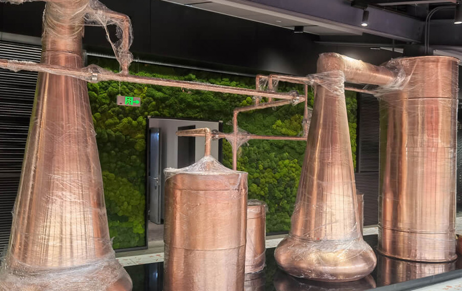 上海展廳裝飾銅制擺件