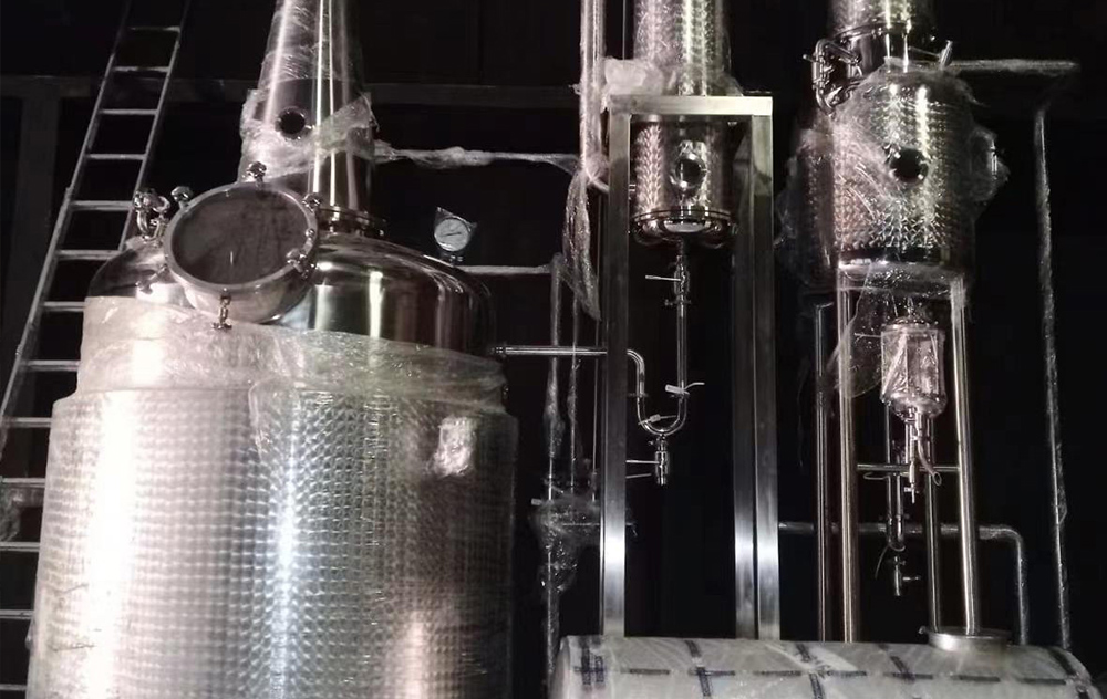 法國 2000L 威士忌蒸餾設備