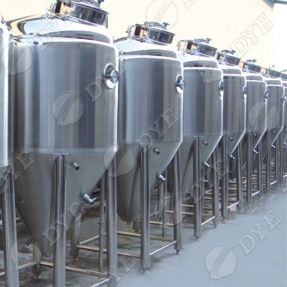 锥形发酵罐 啤酒发酵设备