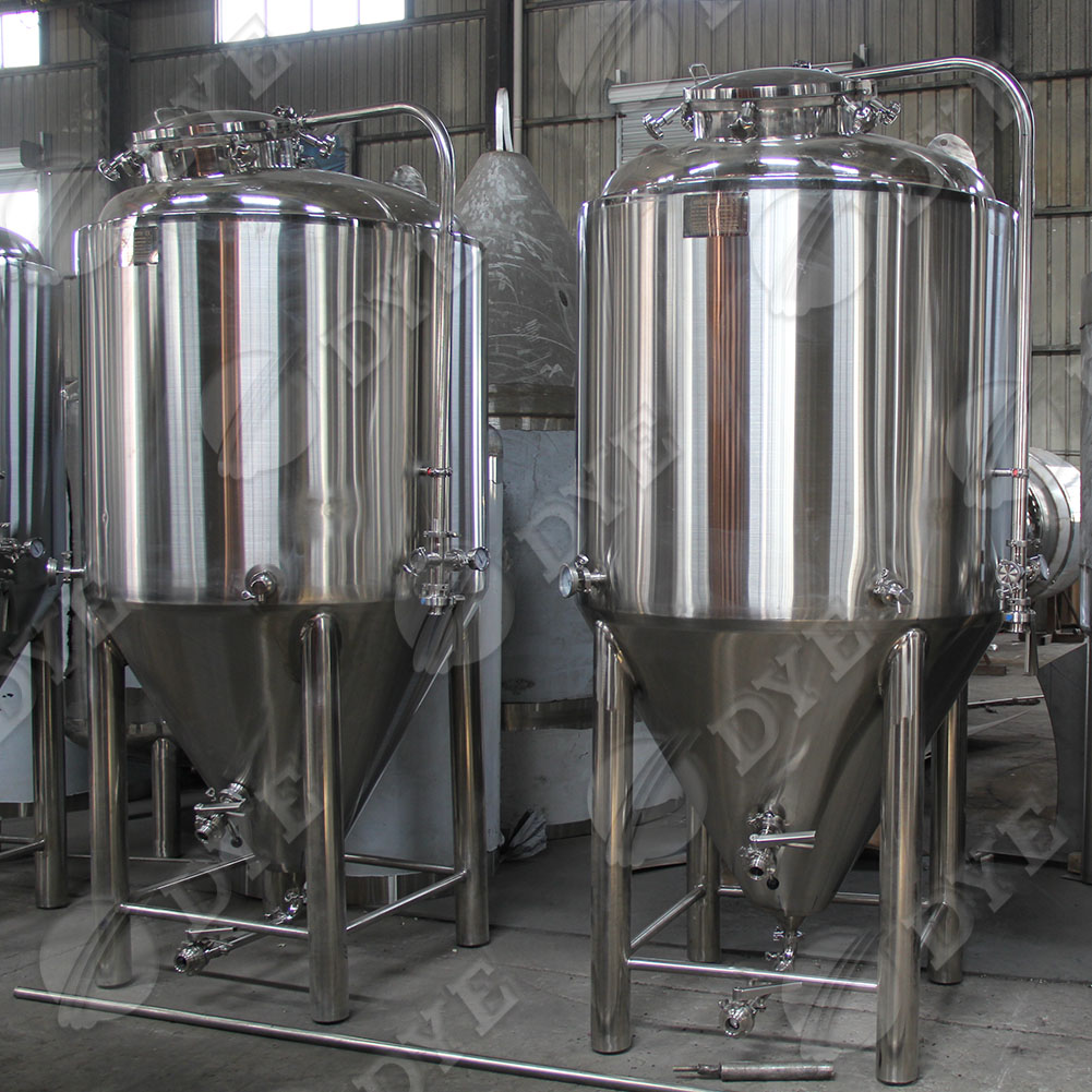 锥形发酵罐 啤酒发酵设备
