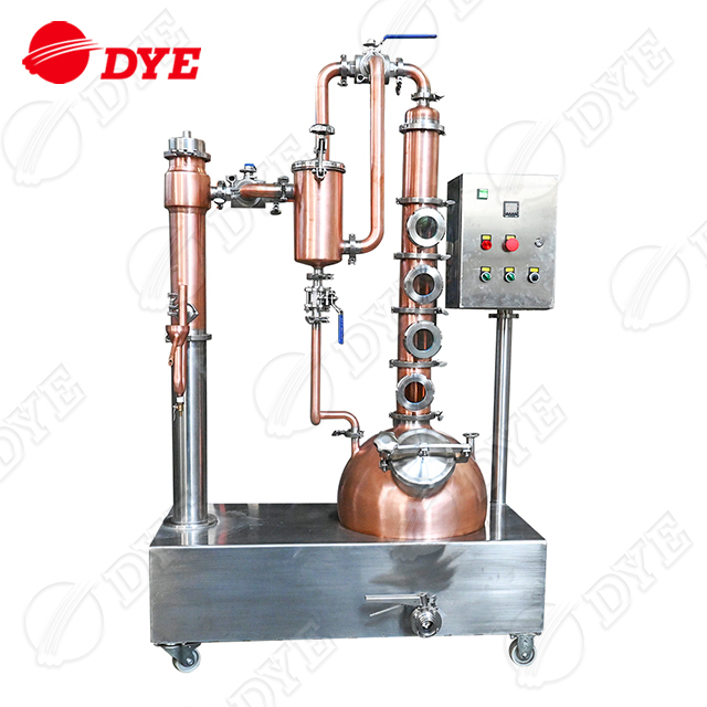 紫铜小型家庭酿造蒸馏器威士忌白兰地果酒家庭DIY