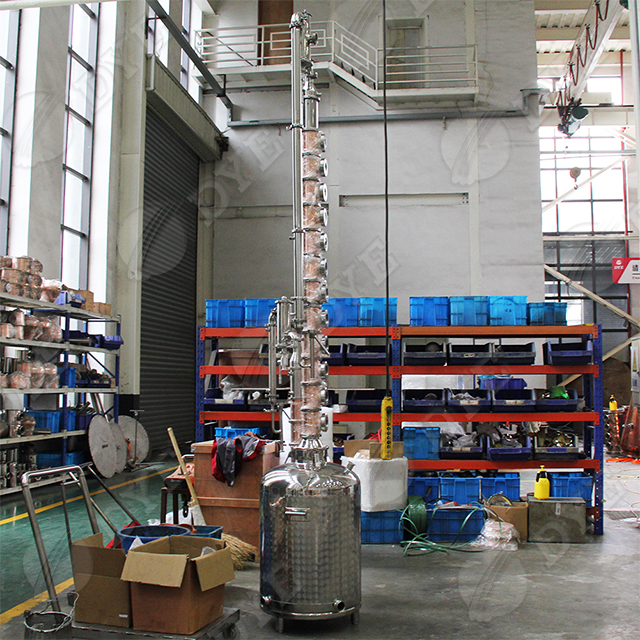 小型家酿紫铜蒸馏器威士忌白兰地果酒家庭DIY