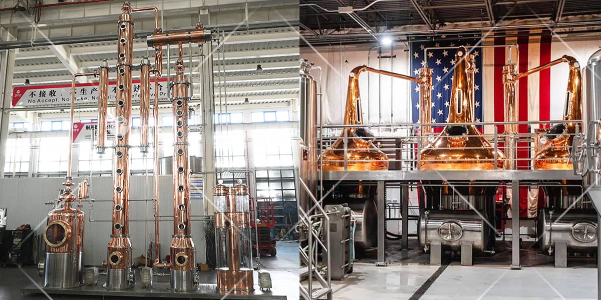 连续蒸馏器与罐式蒸馏器