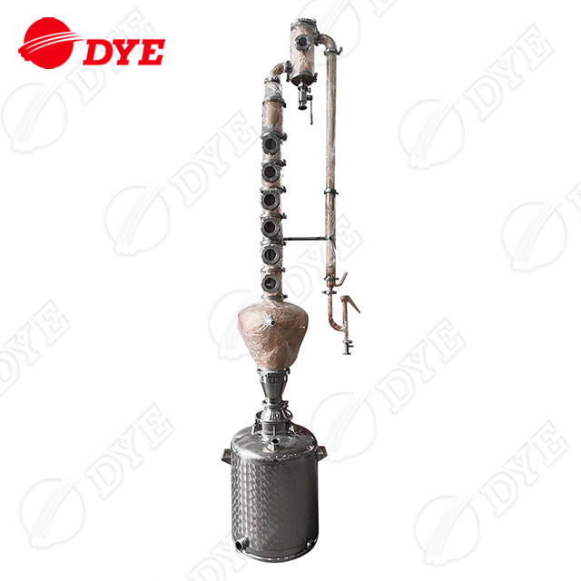 小型紫铜家酿蒸馏器果酒威士忌白兰地家庭DIY