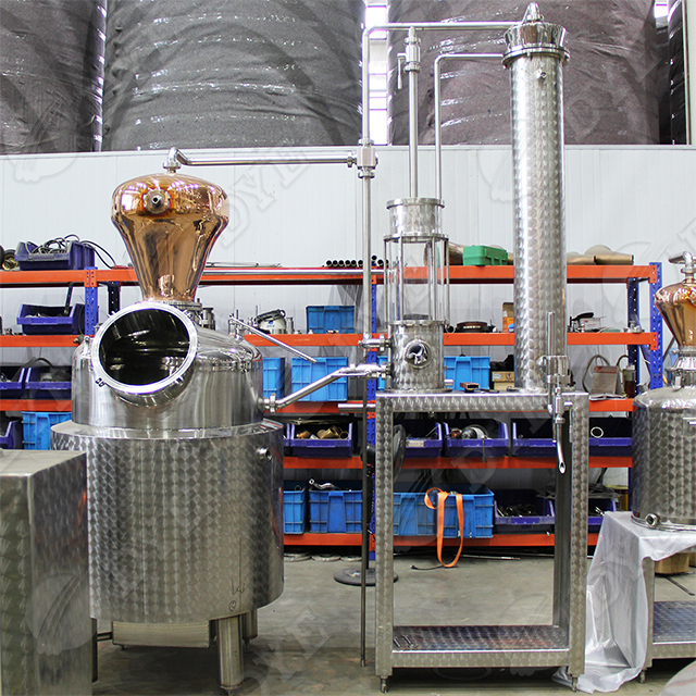 小型紫铜蒸馏器威士忌伏特加朗姆酒