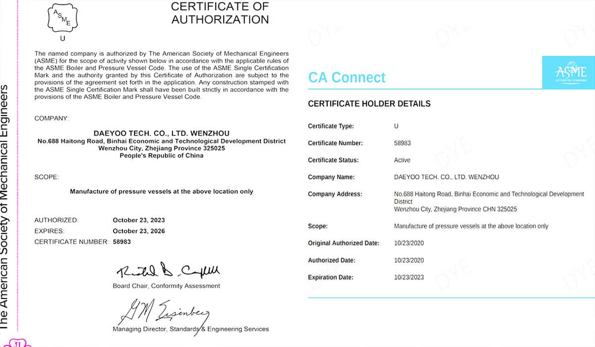 美国机械工程师协会证书