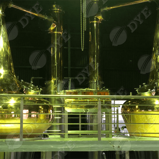 釜式蒸馏器 双壶蒸馏设备 威士忌紫铜不锈钢蒸馏器定制