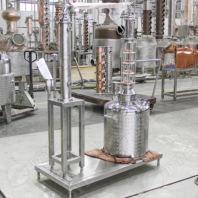 家庭DIY小型紫铜蒸馏器威士忌伏特加朗姆酒