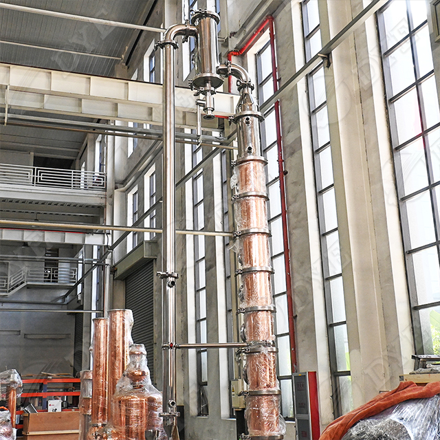 紫铜家酿蒸馏器威士忌白兰地果酒家庭DIY