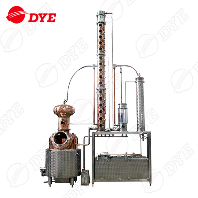 紫铜蒸馏设备可做伏特加金酒朗姆酒酒精蒸馏